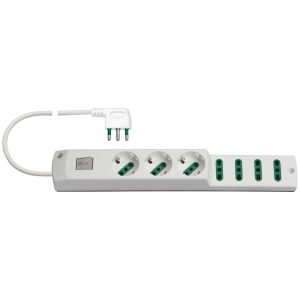 Presa Mult.3P30+4P17/11+Int.+S1790° B.Co VIMAR 00425.CC.B