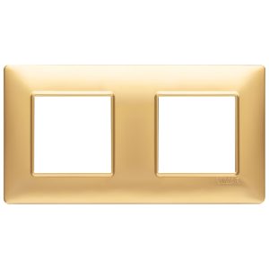 Placca 4M (2+2) Int71 Oro Opaco VIMAR 14643.25