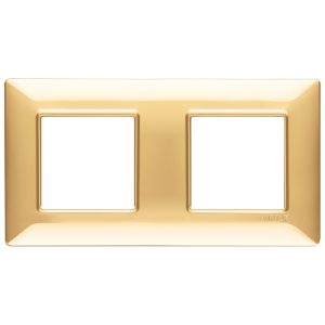 Placca 4M (2+2) Int71 Oro Lucido VIMAR 14643.24