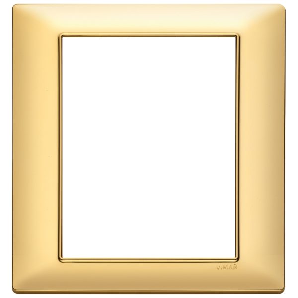 Placca 8M Oro Opaco VIMAR 14668.25