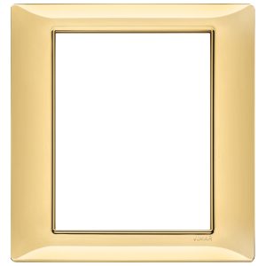 Placca 8M Oro Lucido VIMAR 14668.24