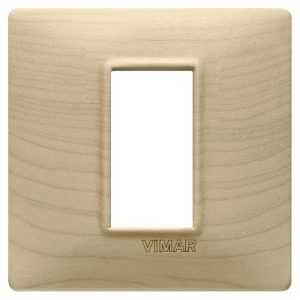Placca 1M Acero VIMAR 14641.61