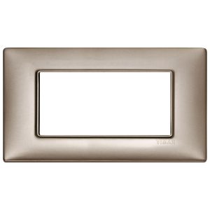 Placca 4M Nichel Perlato VIMAR 14654.74