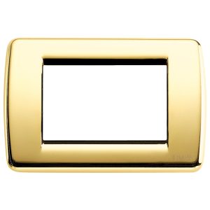 Placca Rondò 3M Oro Lucido VIMAR 16753.32