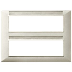Placca 14M Nichel Opaco VIMAR 14690.21