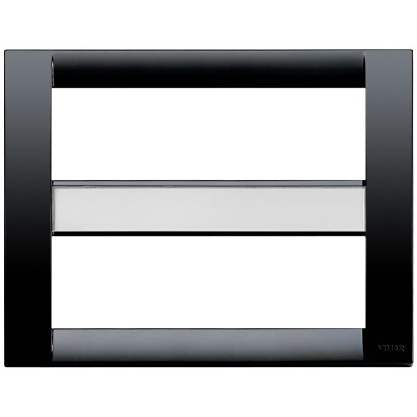 Placca Classica 12M Nero VIMAR 16748.16