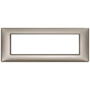 Placca 7M Nichel Perlato VIMAR 14657.74