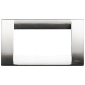 Placca Classica 4M Nichel Spazzolato VIMAR 16734.34