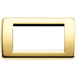 Placca Rondò 4M Oro Lucido VIMAR 16754.32