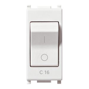 Interruttore Mt 1P C16 120-230V Bianco VIMAR 14404.16