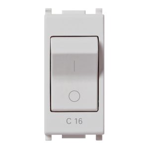 Interruttore Mt 1P C16 120-230V Silver VIMAR 14404.16.SL
