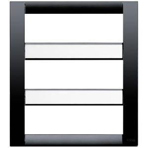 Placca Classica 18M Nero VIMAR 16749.16