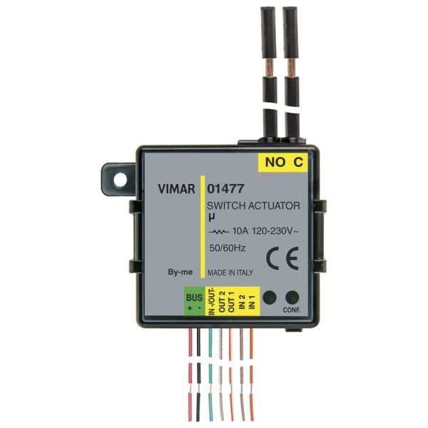 Modulo Domotico 2In 3Out (1 Relè+2 Led) VIMAR 01477