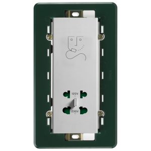 Presa Per Rasoio Verticale 230V Silver VIMAR 14291.SL
