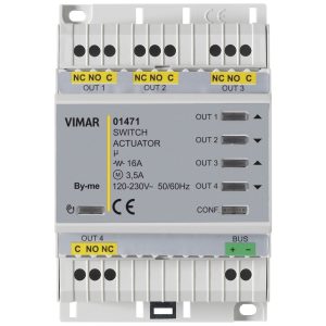 Attuatore Domotico Multifunz. 4Out Relè VIMAR 01471