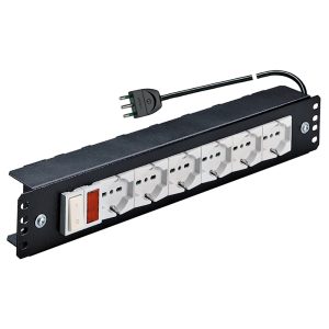 Pannello 6 Universale+Int+Spia+Cavo VIMAR 03261.1