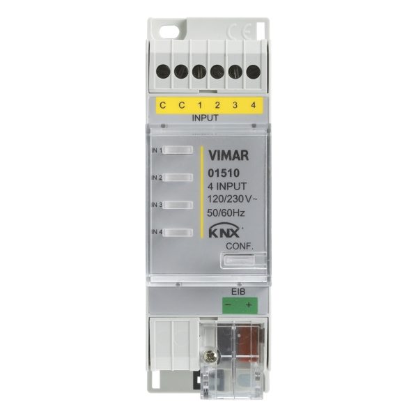 Ingresso Binario 4 Canali 120/230V Knx VIMAR 01510