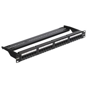 Pannello 24 Rj45 Cat6 Utp 1U VIMAR 03024.6