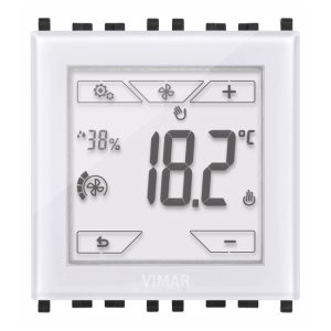 Termostato Touch Knx 2M Bianco VIMAR 02952.B