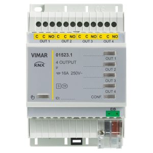 Attuatore 4 Out Multifunz. 250V 16A Knx VIMAR 01523.1