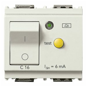 Interruttore Mtdiff.1P+N C16 6Ma Bianco VIMAR 16511.16.6.B