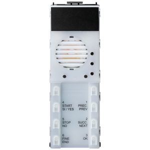 Unità 2F+ Audio Led B.Co 8 Pulsanti VIMAR 13F3.B