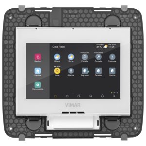 Touch Screen Domotico Ip 4,3 Poe 8M B.Co VIMAR 01420.B