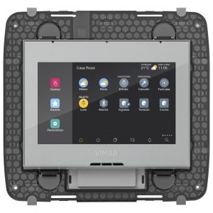 Touch Screen Domotico Ip 4,3 Poe 8M Neutro VIMAR 01420.BN