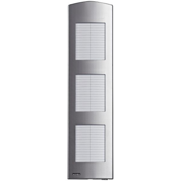Placca Suppl. 3M 3 Cartelli Acciaio VIMAR 123N