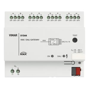 Gateway Dali 8 Canali Knx VIMAR 01544