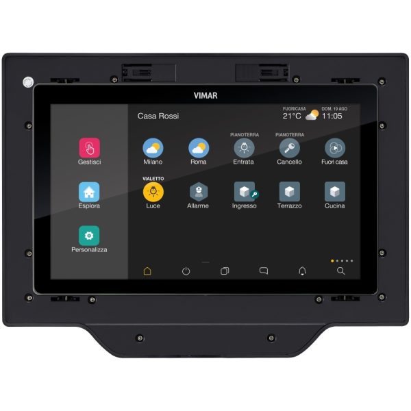 Touch Screen Domotico Ip 10In Poe Nero VIMAR 01425