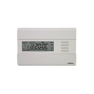 Cronot. Parete Slim 3Vcc Bianco PERRY ELECTRIC 1CRCR311B