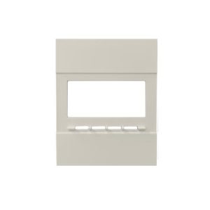 Front Comp Now 4 Tasti 230V Sabbia PERRY ELECTRIC 1PAF003NS