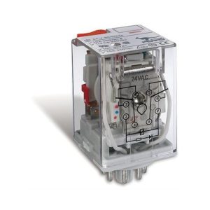 Rele' Octal 2 Ct 10A 250V Alim 48Vd PERRY ELECTRIC 1RE080248DC
