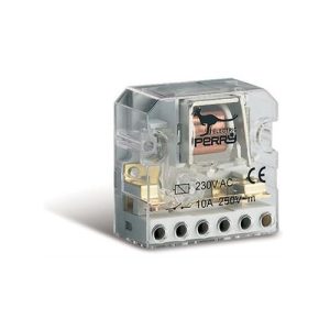 Rele' Impulsi Incasso 230Vac PERRY ELECTRIC 1RI04230AC/I