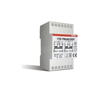 Trasformatore Modul. 30Va 230/12-12-24V PERRY ELECTRIC 1TDTR030/DDV