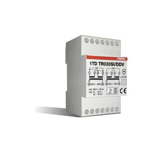 Trasf.Modul.30Va S.Int.230/12-12-24V PERRY ELECTRIC 1TDTR30SI/DDV
