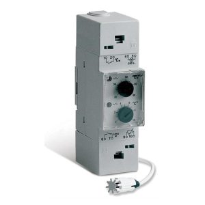 Termostato Elettronico Mdl. 35Mm Per Quadri Elettrici PERRY ELECTRIC 1TMTE052/M