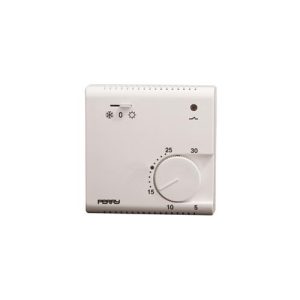 Termostato Parete Elettronico 74 X 74 Spia - Dev. Est - Inv PERRY ELECTRIC 1TPTE041
