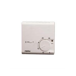 Termostato Parete Elettronico 74 X 74 Dev. Int. On-Of PERRY ELECTRIC 1TPTE046