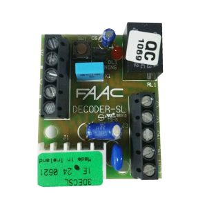 Decoder SL PLUS Scheda Decodifica Ricambio Originale FAAC 785506