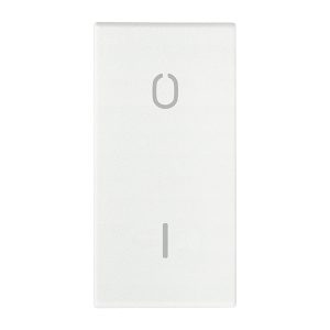 Tasto 1M Simbolo O I Bianco VIMAR 19021.99.B