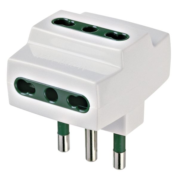 Adattatore Mult. S17+3P17/11 Bianco VIMAR 00321.B