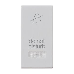 Tasto 1M Con Diffusore Simb. Dnd Silver VIMAR 14026.DND.SL