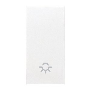 Tasto 1M Simbolo Luce Bianco VIMAR 20021.L.B
