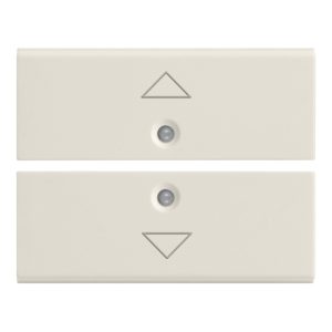 Due Mezzi Tasti 2M Simb. Freccia Bianco VIMAR 16842.3.B