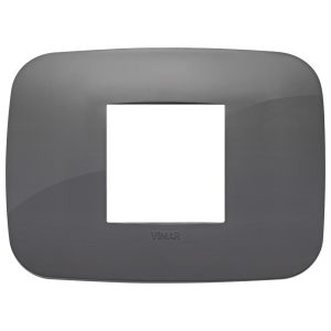 Placca Round 2M Centrali Grigio VIMAR 19682.82