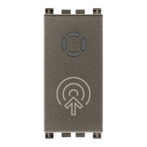 By-Alarm Plus Adatt.Inseritore 1M Metal VIMAR 19477.M