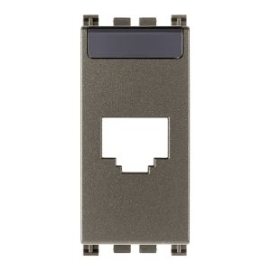 Adattatore Rj45 Amp Avaya Metal VIMAR 19338.C.M