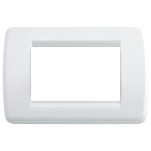 Placca Rondò 3M Bianco Brillante VIMAR 16763.01